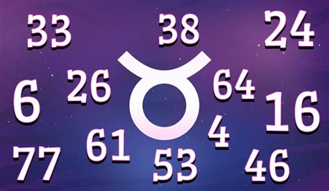 lucky lotto numbers for taurus